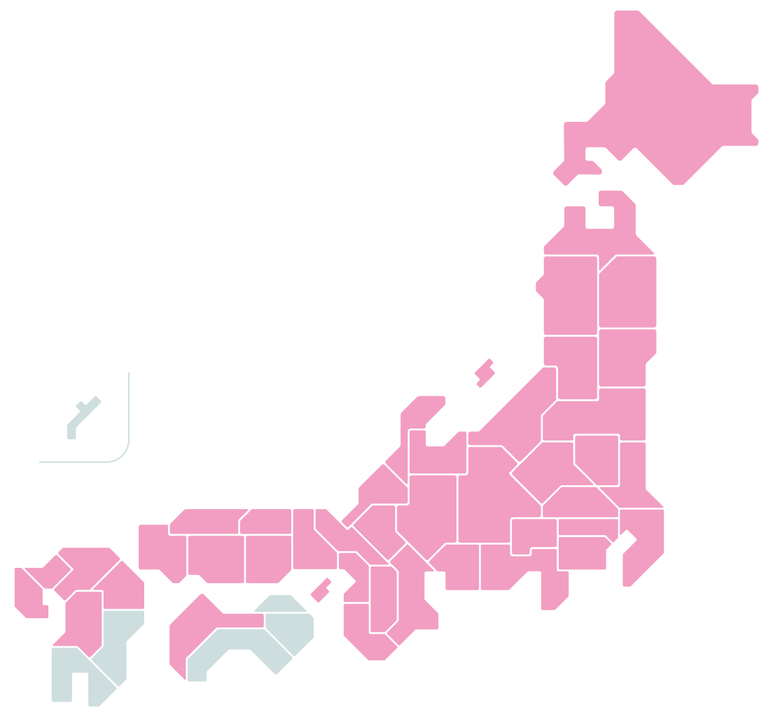 採択団体MAP